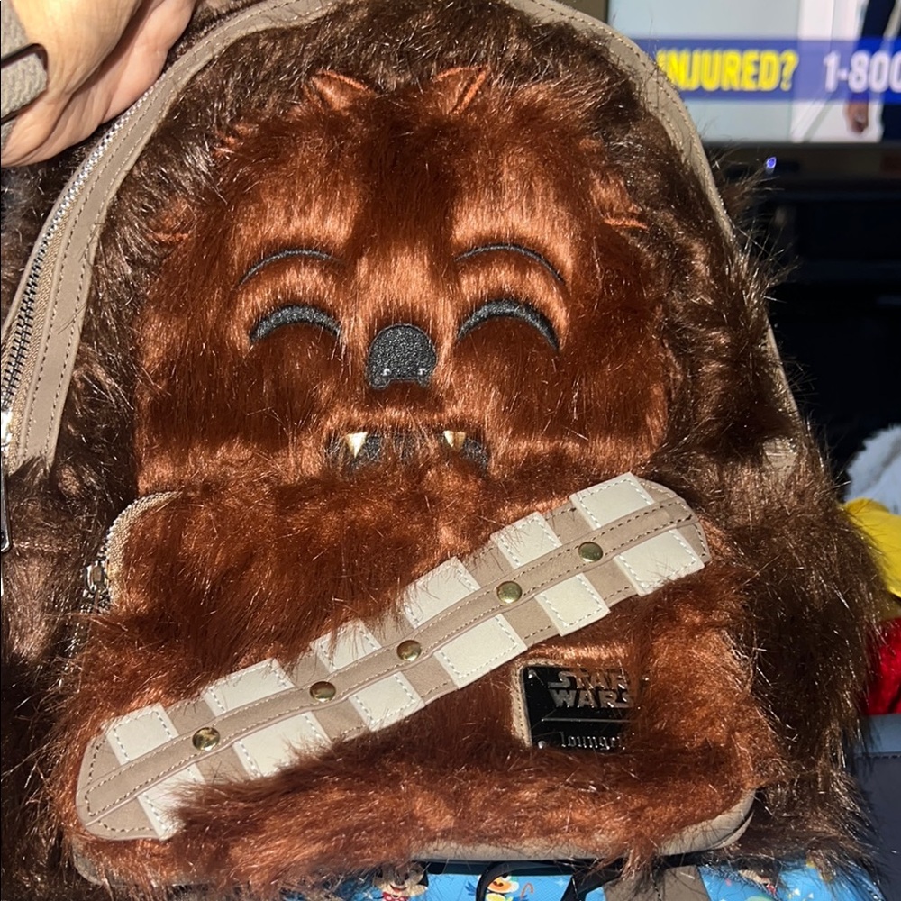 Loungefly Brown Furry Character Backpack